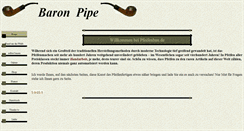 Desktop Screenshot of pfeifenbau.de